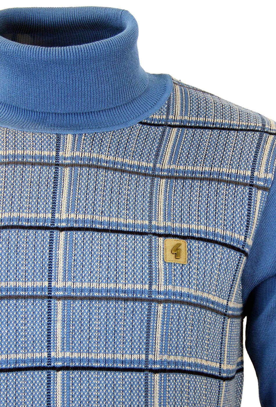 GABICCI VINTAGE Retro 1960s Mod Plaid 