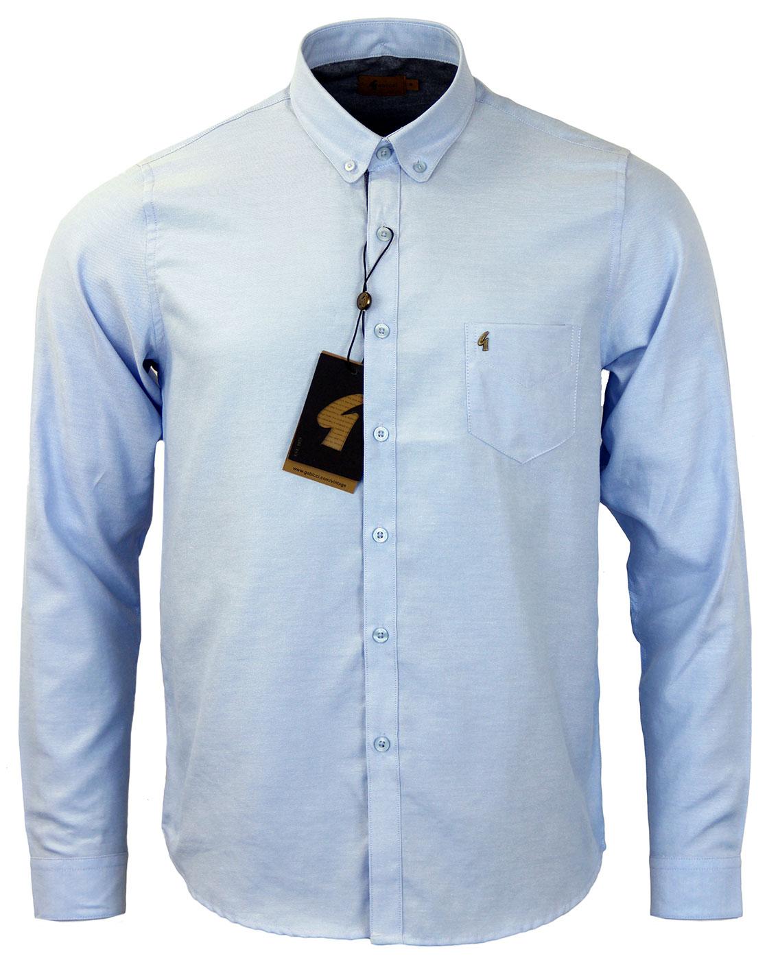 GABICCI VINTAGE Mod Rounded Collar Oxford Shirt SB