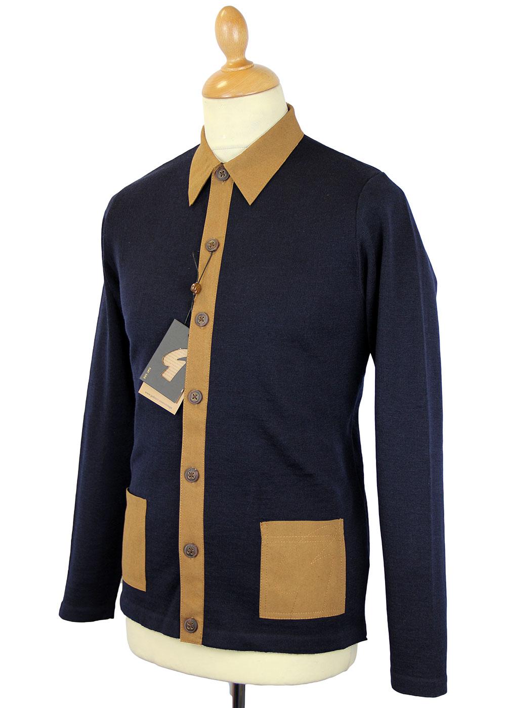 Gabicci suede cardigan sale
