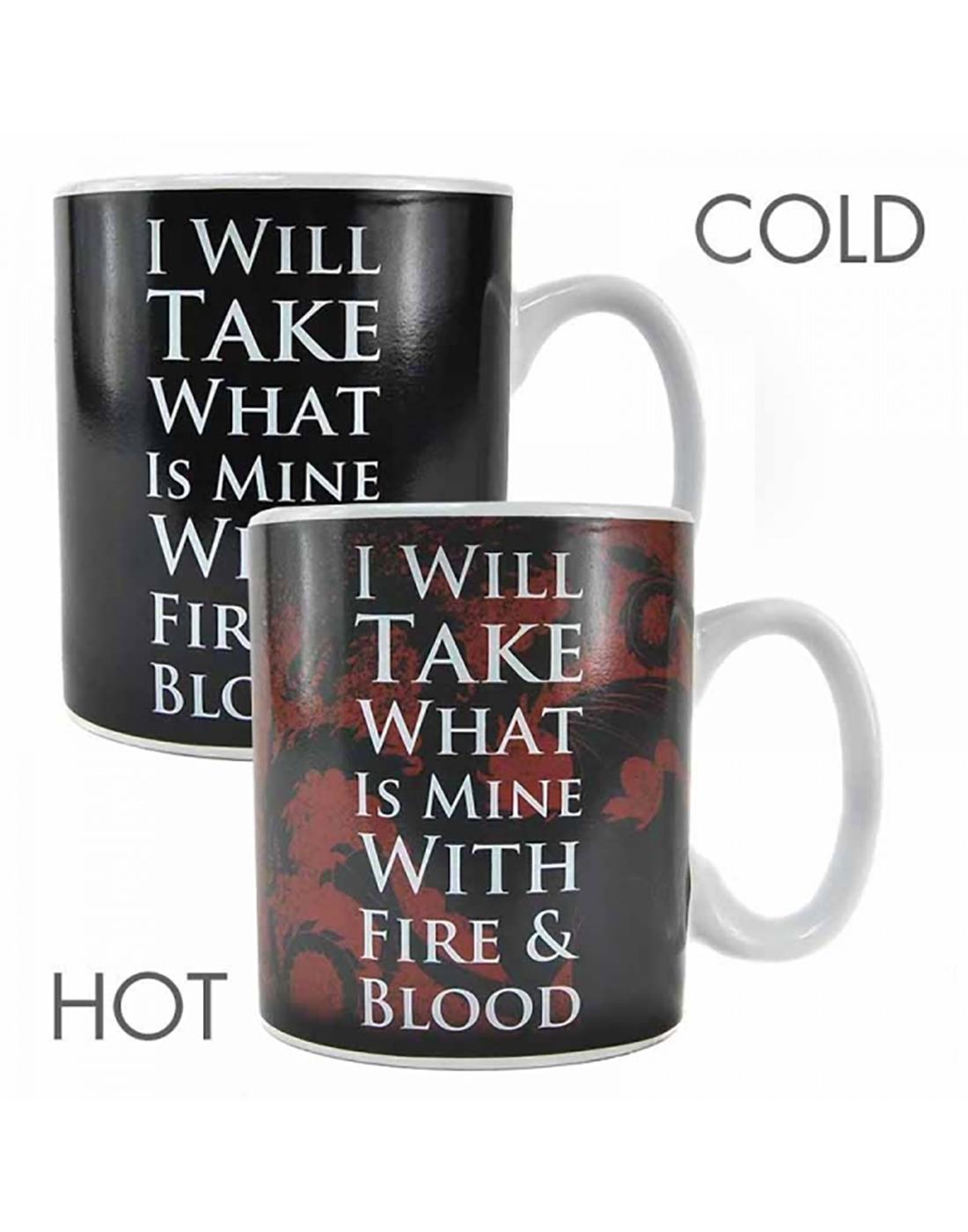 Daenerys GAME OF THRONES Retro Heat Changing Mug