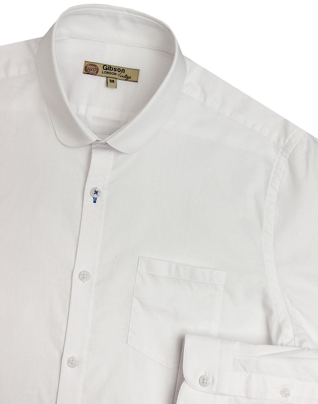 white penny round collar shirt