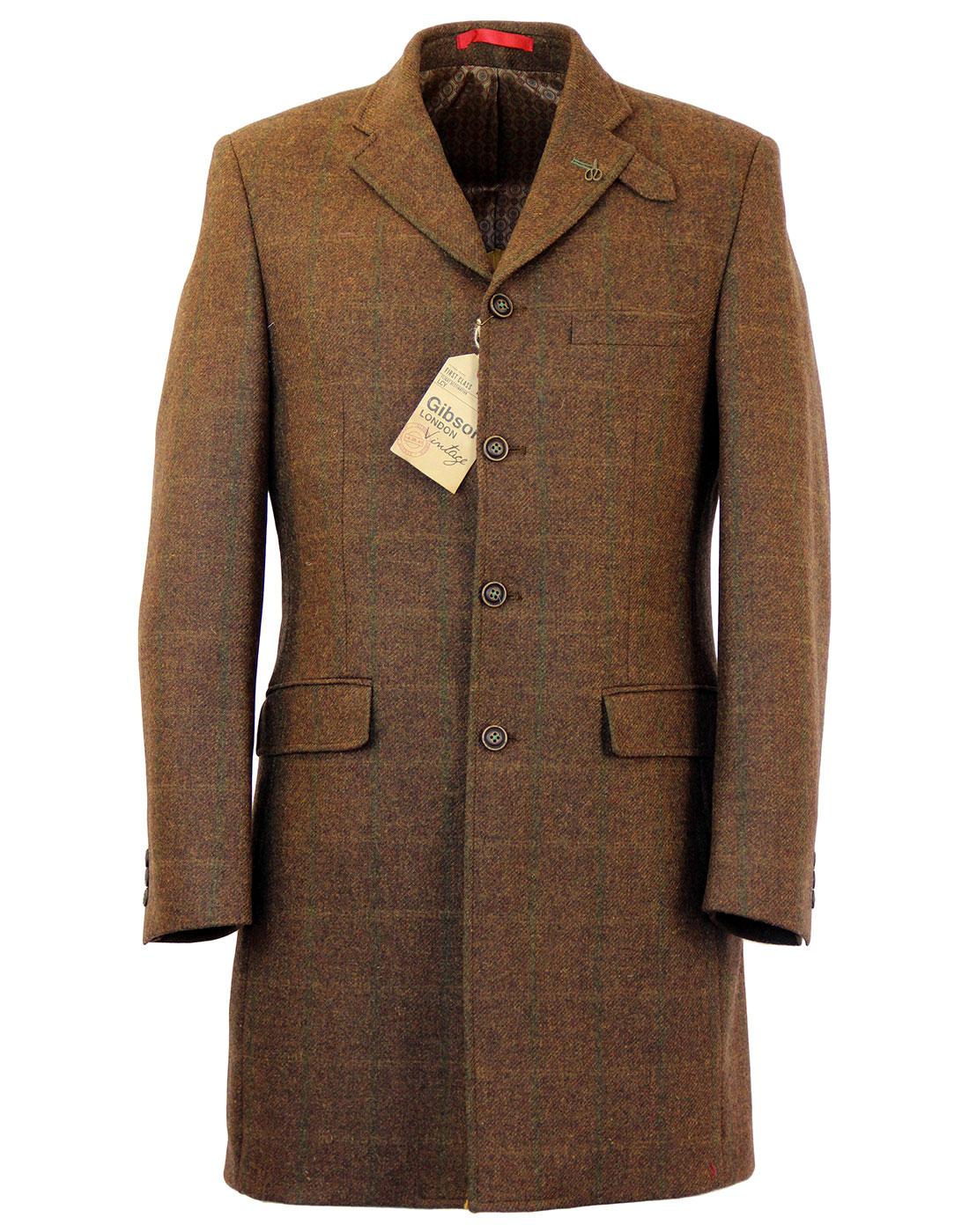 Winnie GIBSON LONDON Mod Check 3/4 Length Jacket