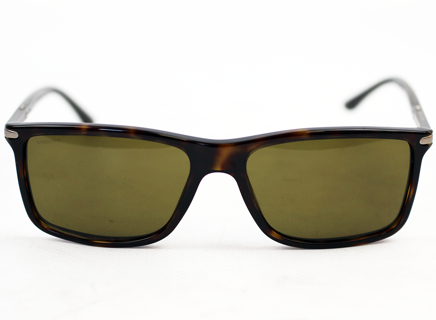 Giorgio Armani Retro Mod Wayfarer Sunglasses Tortoishell 0ar8010