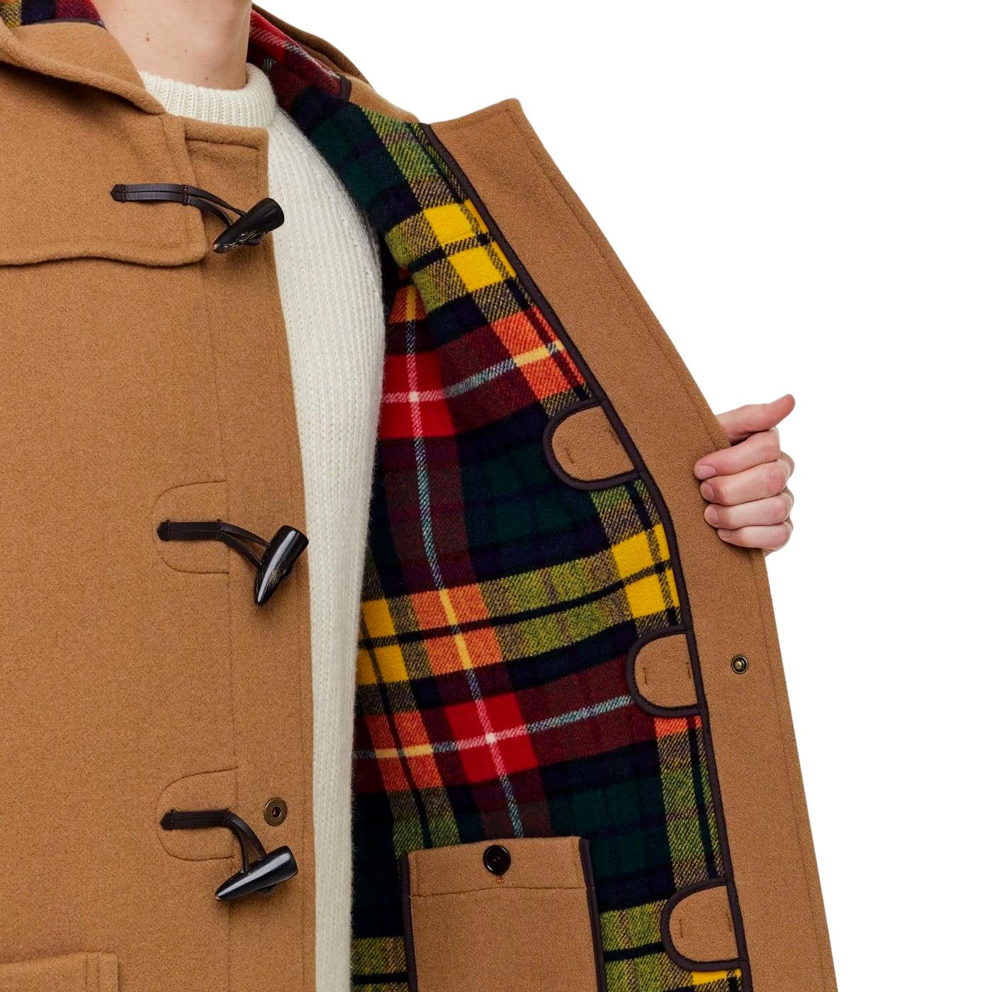 Gloverall Duffle Coat チェック柄 Morris Duffle Coat Brown Tartan – Gloverall