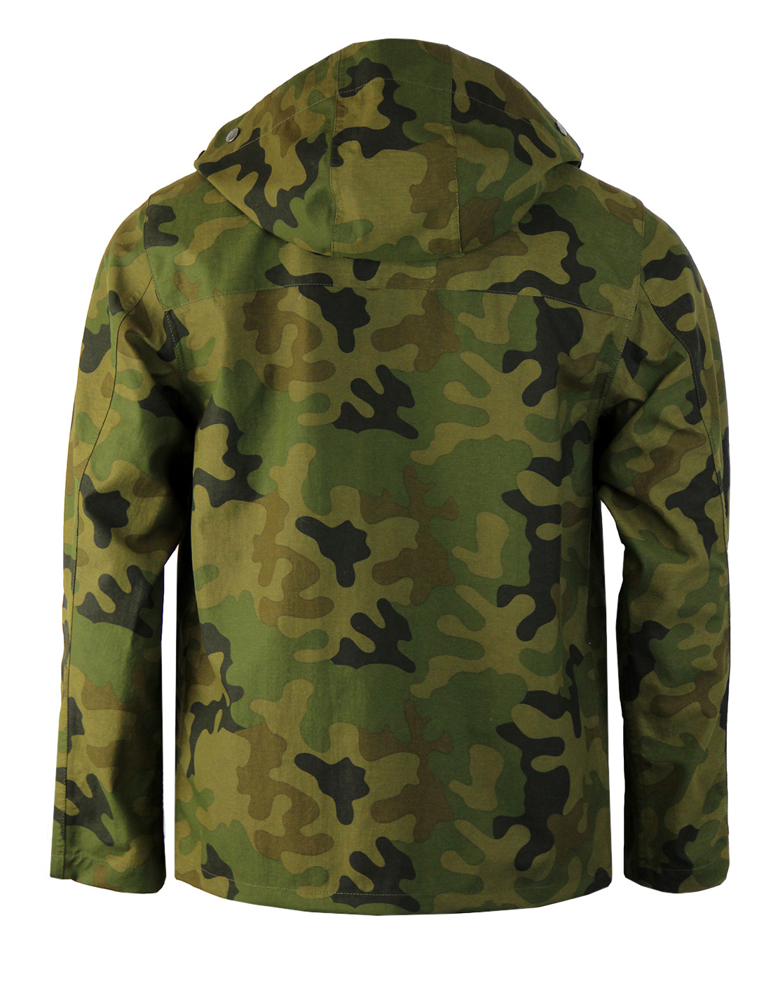 GLOVERALL Summer Monty Camo Retro Mod Duffle Coat in Camouflage