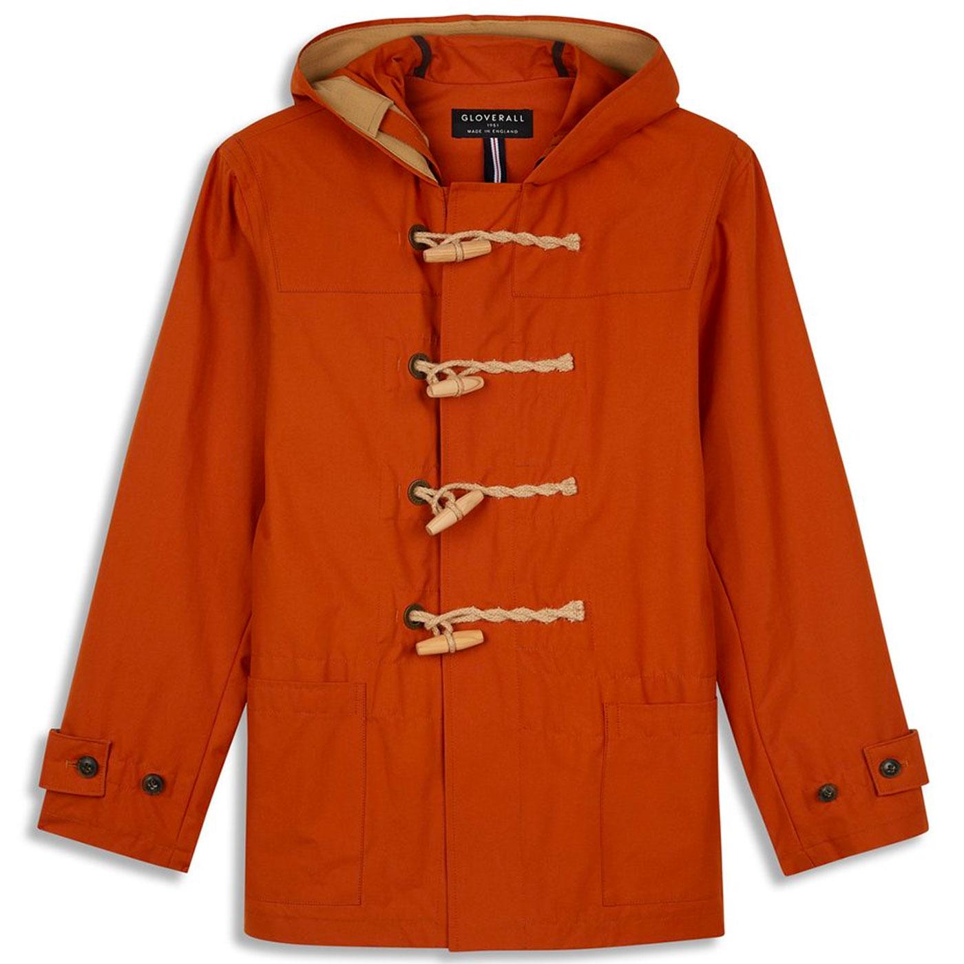Mid Monty GLOVERALL Mod Summer Duffle Coat GINGER 