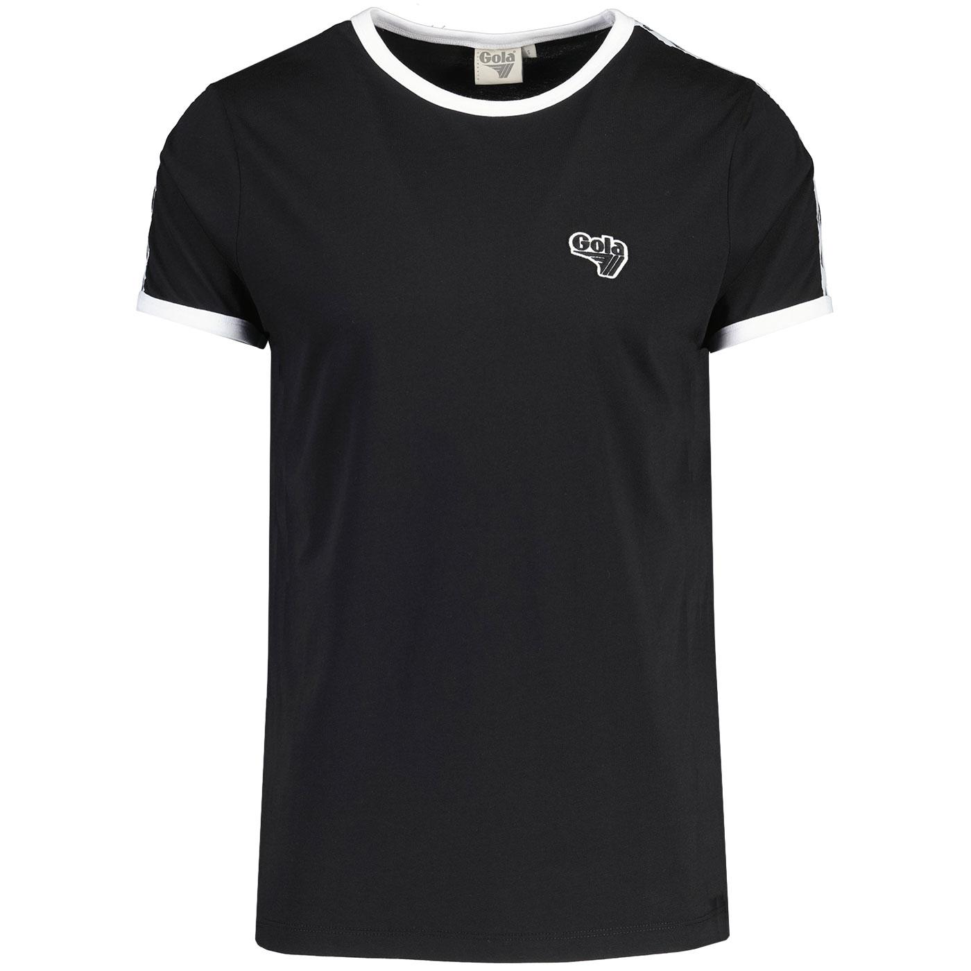 Gola Classics Retro 70s Taped Ringer Logo Tee B