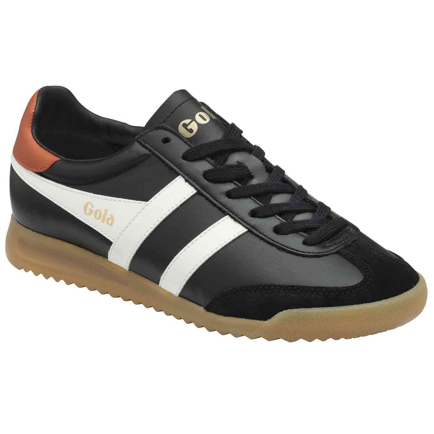 Torpedo Gola Classics Retro 80s Leather Trainers B