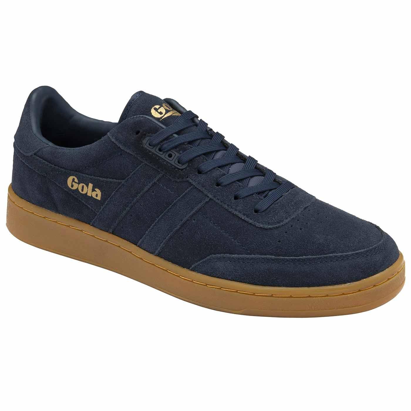 GOLA CLASSICS Contact Suede Retro Trainers (N/G)