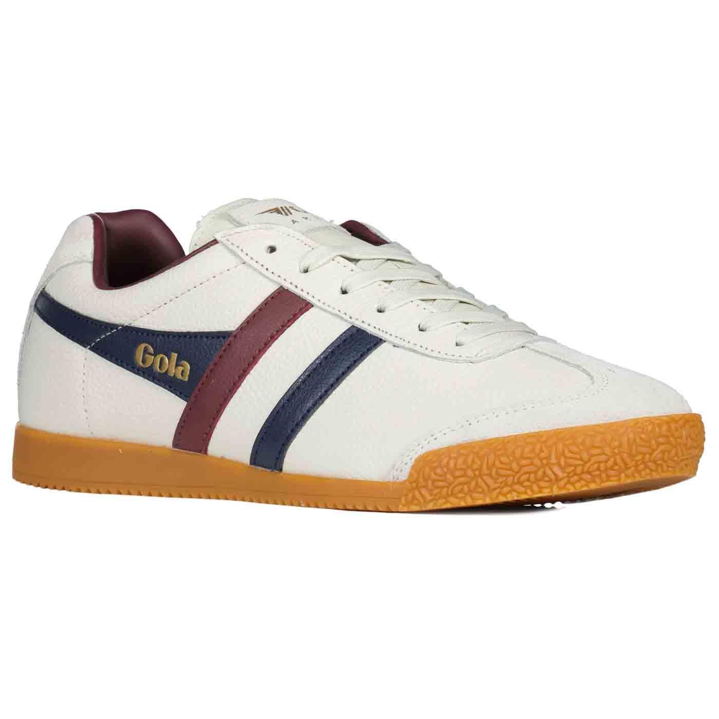 Harrier Leather GOLA CLASSICS Retro Trainers OW/N
