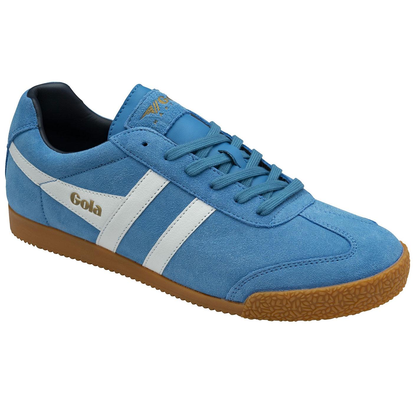 Harrier Suede GOLA Men's Retro 70s Trainers S/W/N