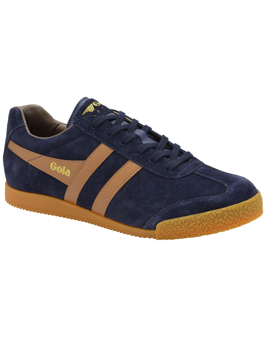 GOLA Harrier Suede Mens Retro 1970s Trainers (NTS)