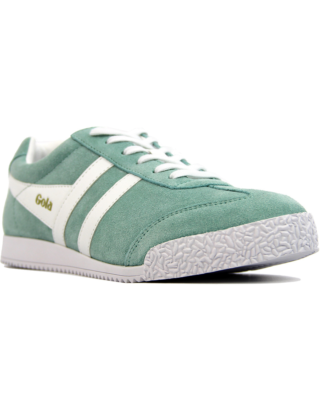 GOLA Harrier Womens Retro Suede trainers MINT