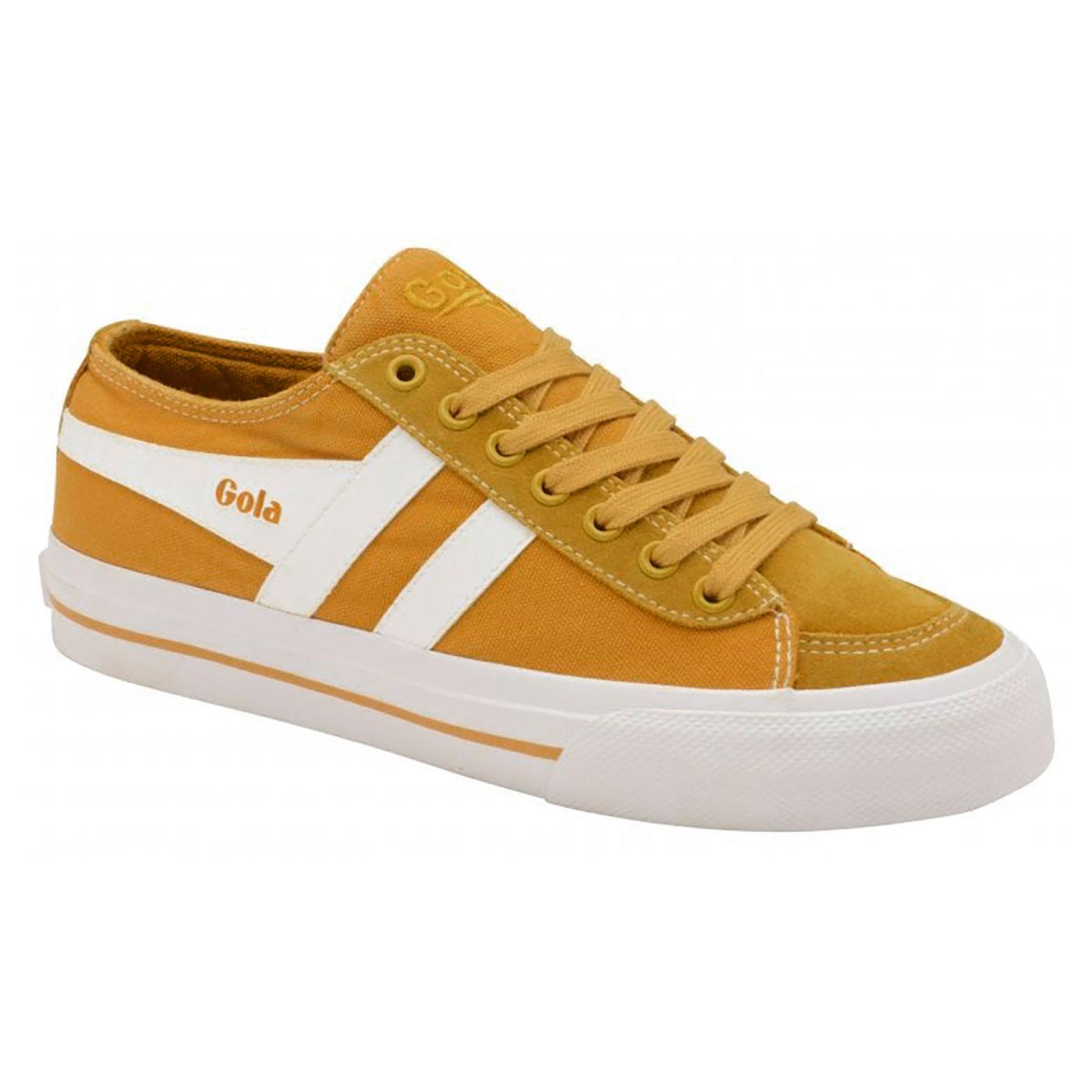 Quota II GOLA Womens 70s Washed Canvas Trainers Y