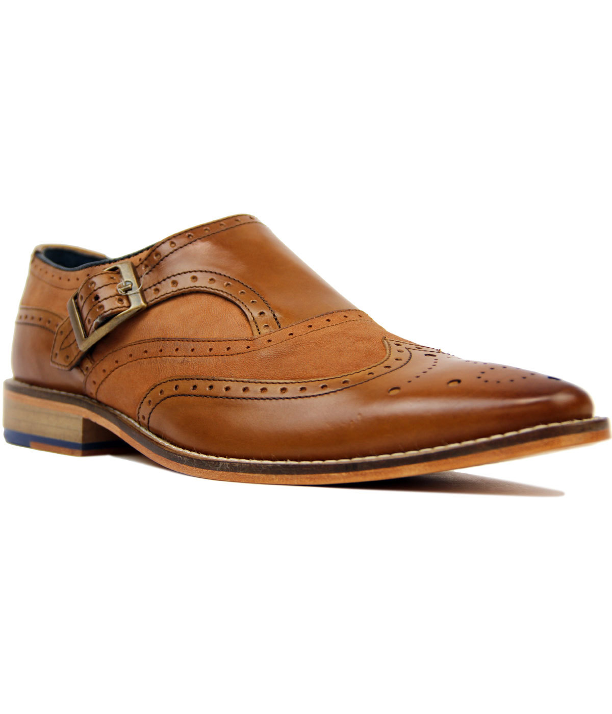 Buckley GOODWIN SMITH 1960s Mod Monk Strap Brogues
