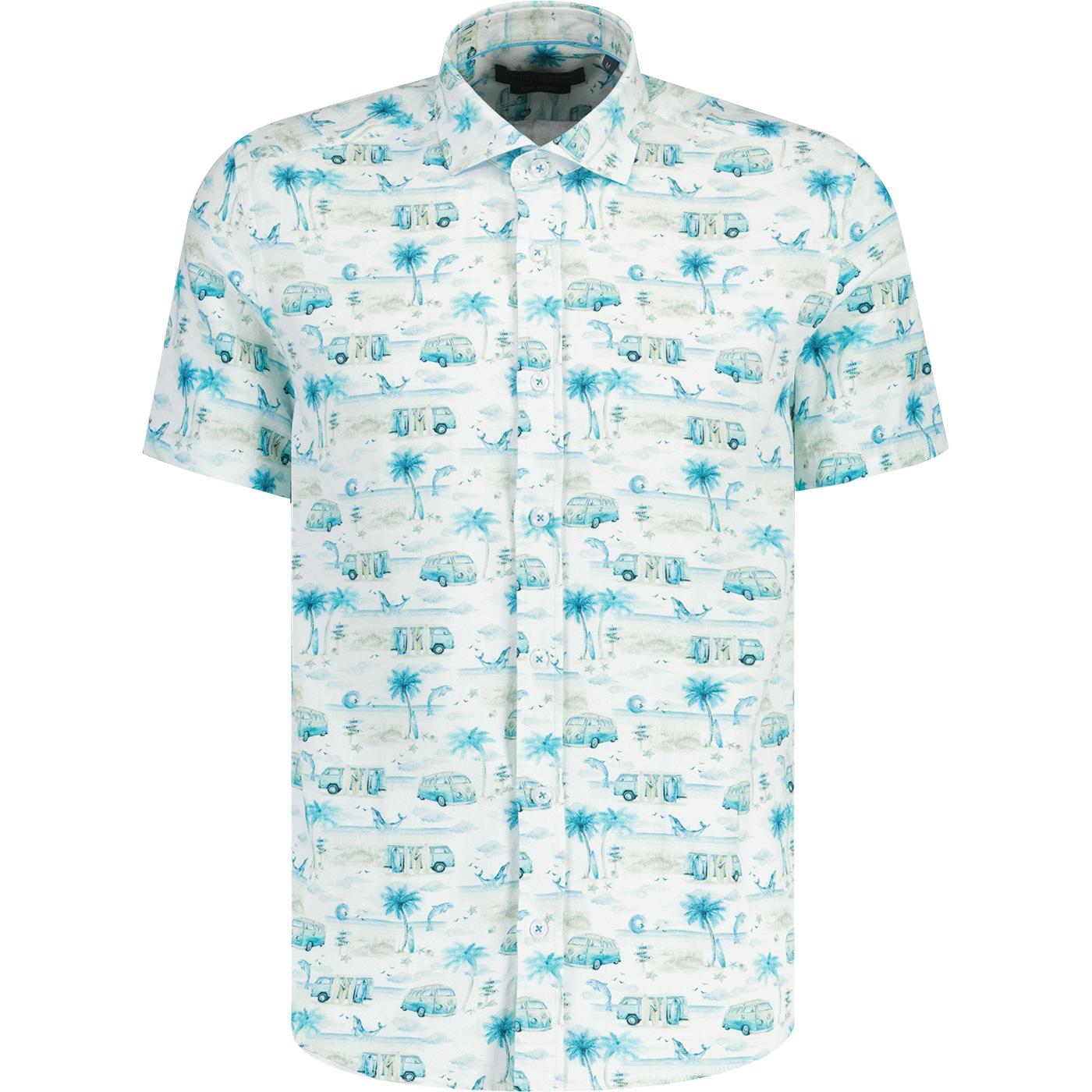 Guide London Camper Van Beach Trip SS Oxford Shirt