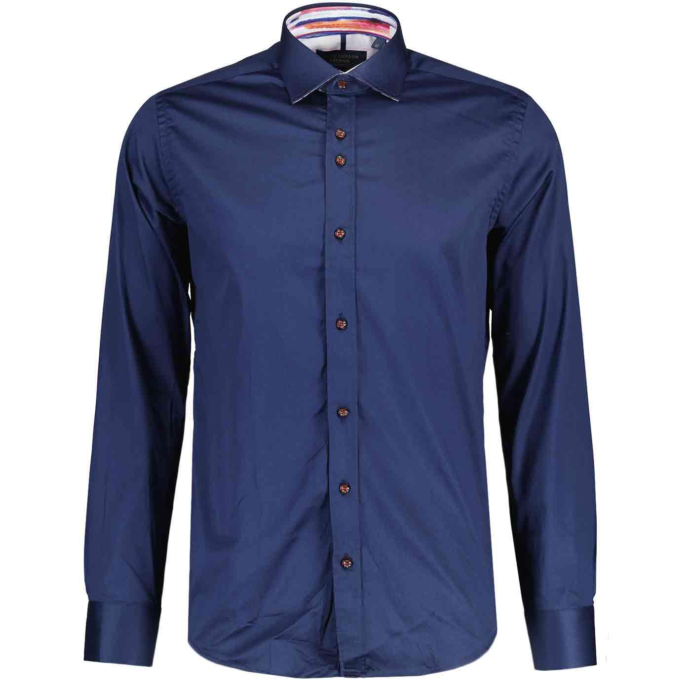 Guide London Trimmed Not Plain Long Sleeve Shirt N