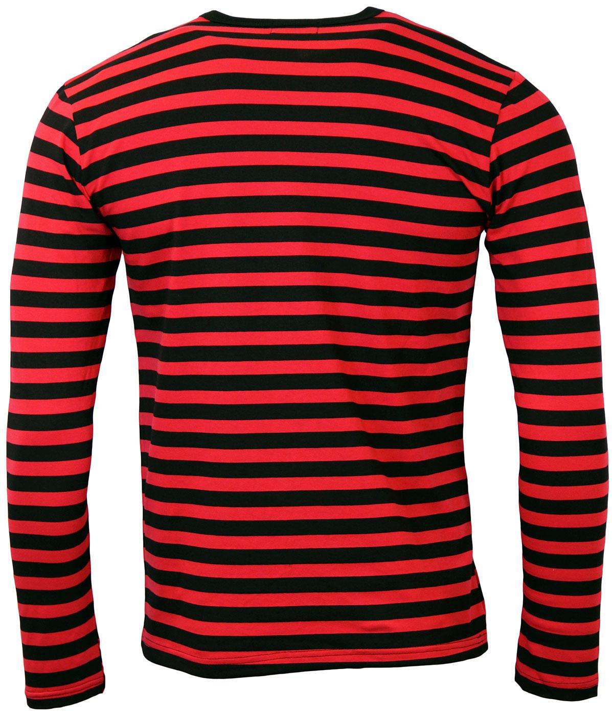 Haight Ashbury Striped T-Shirt | Madcap England Retro Sixties Mod Tee
