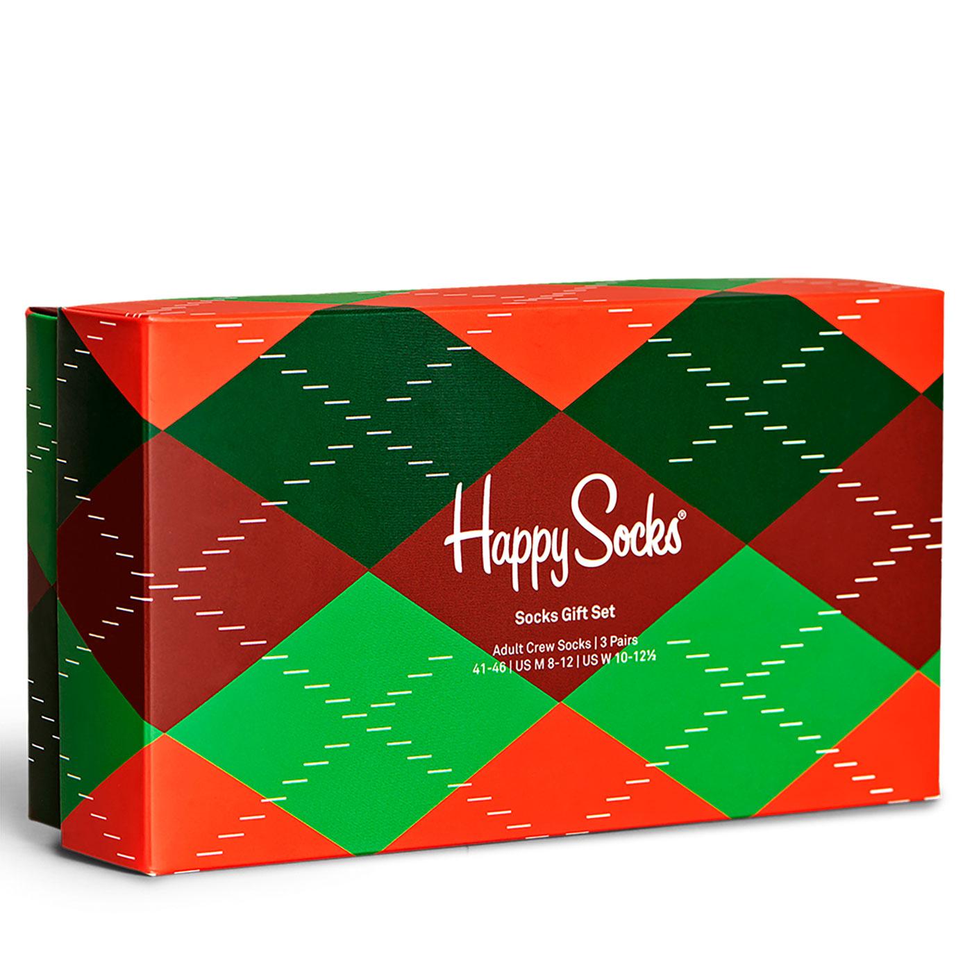 + HAPPY SOCKS 3-pack Retro Classics Sock Gift Set 