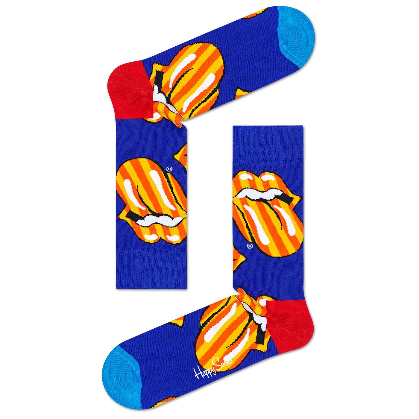 Happy Socks Mens Rolling Stones 6-Pack Sock Box Set 
