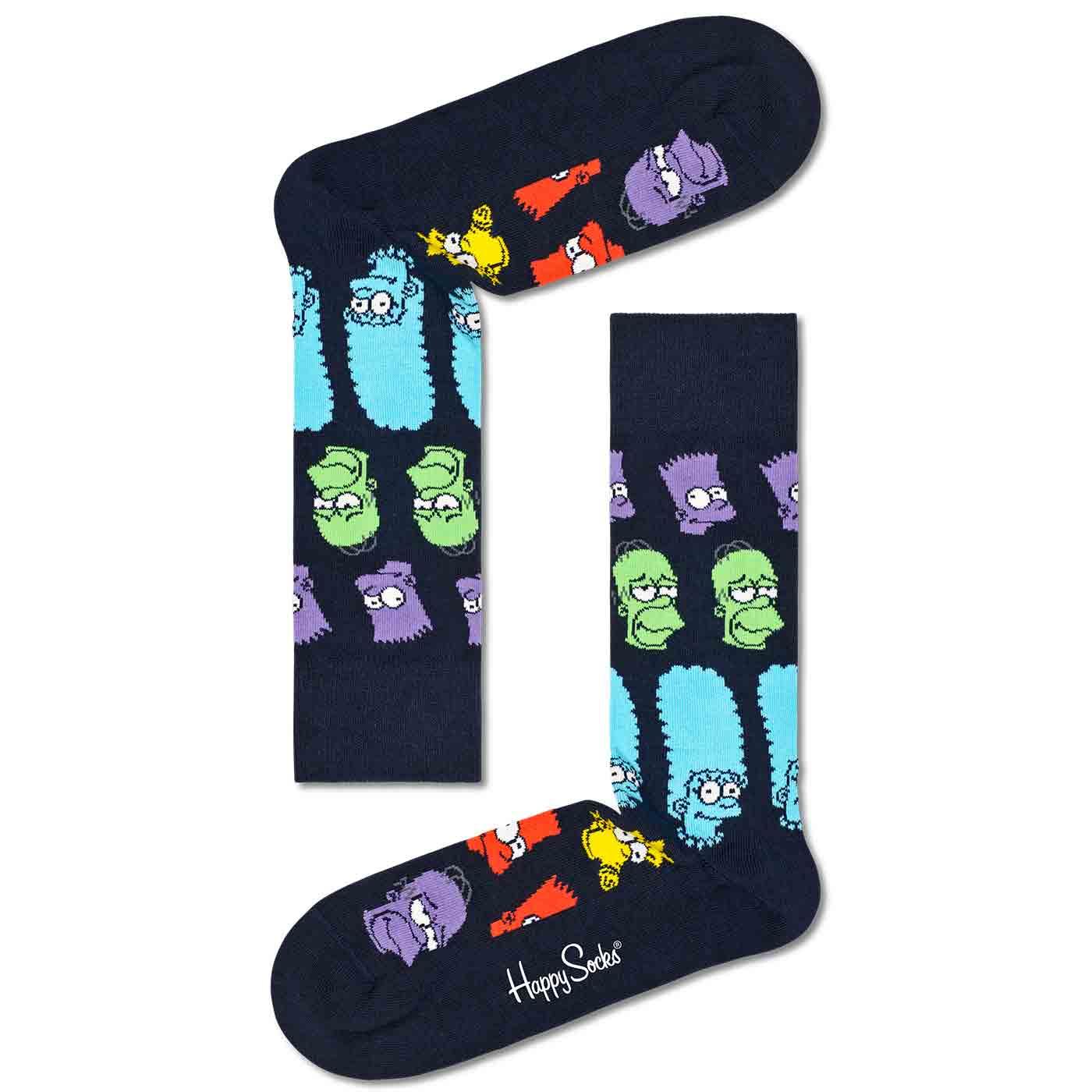 +Happy Socks Simpsons Rainbow Family Socks