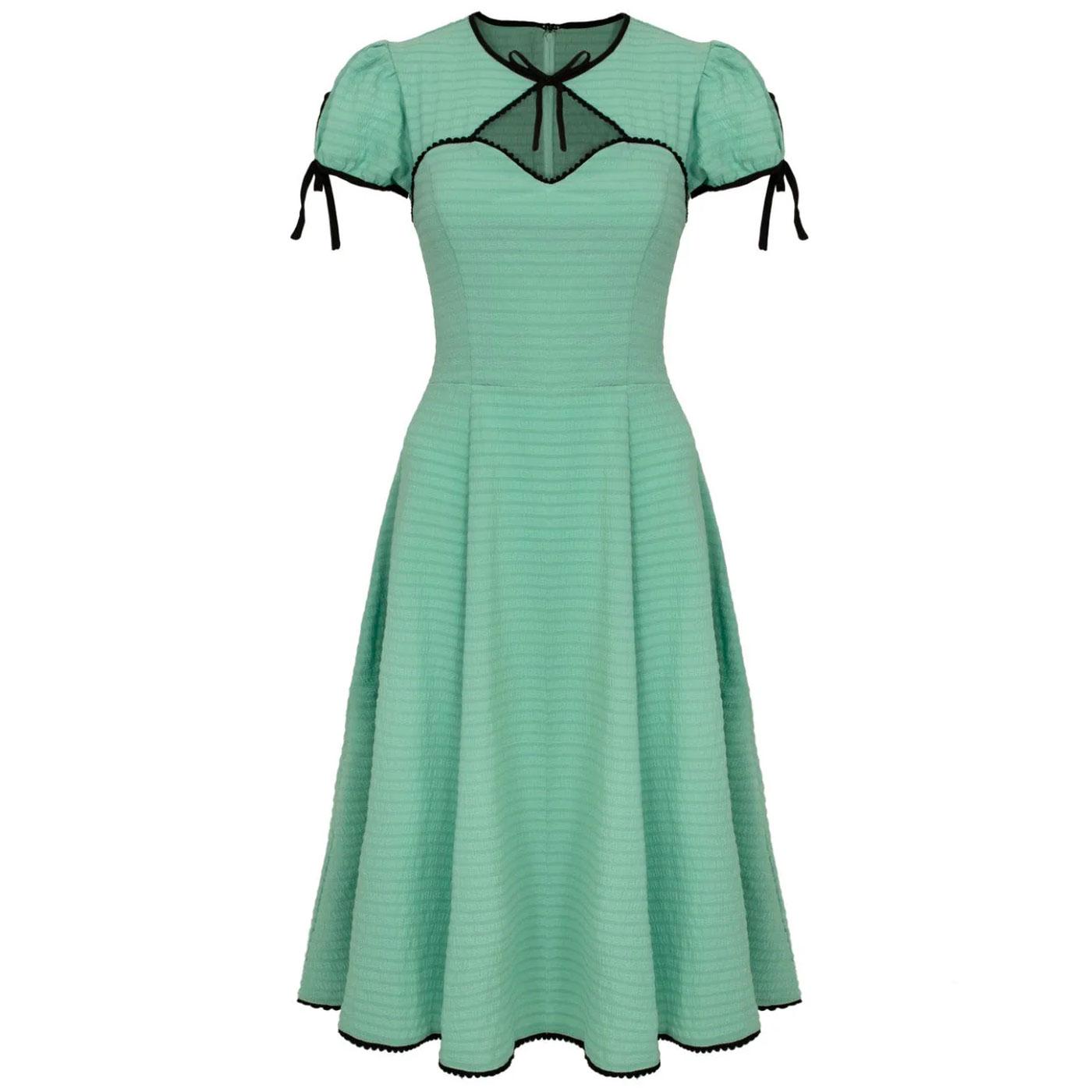 Casey Hell Bunny 50s Vintage Bolero Midi Dress 
