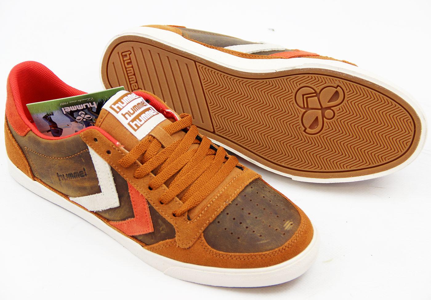 HUMMEL Slimmer Stadil Oiled Low 70s Indie Trainers