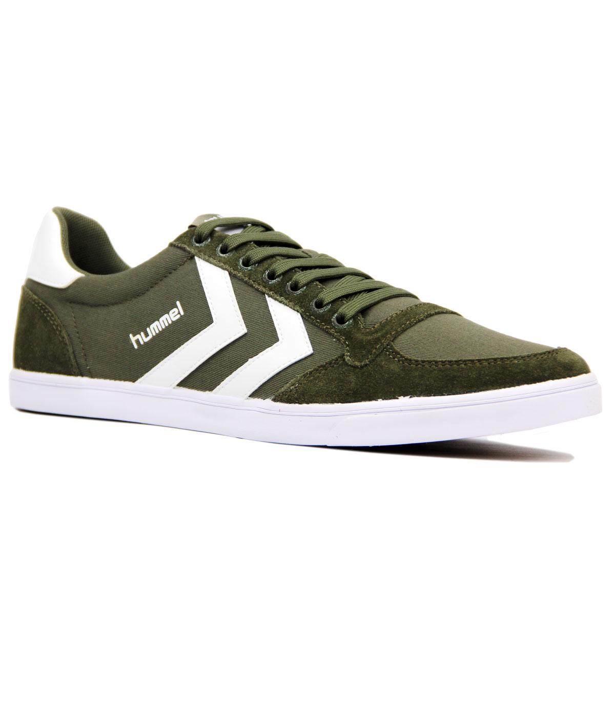 HUMMEL Slimmer Stadil Low Canvas Retro Trainers IG