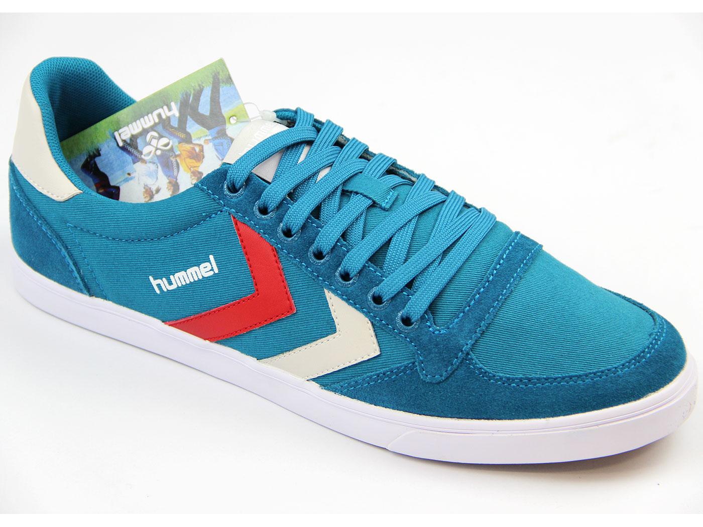 HUMMEL Slimmer Stadil Low Canvas Retro Trainers OD