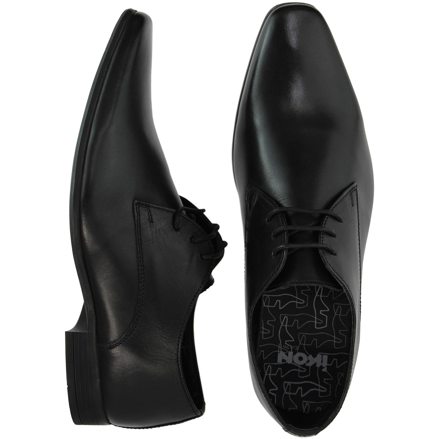 mens derby shoes black