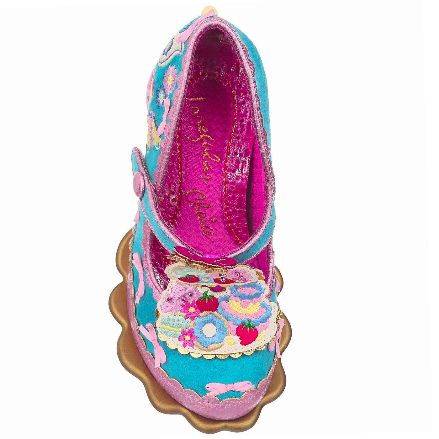 Afternoon Treat IRREGULAR CHOICE Teapot Heels in Blue