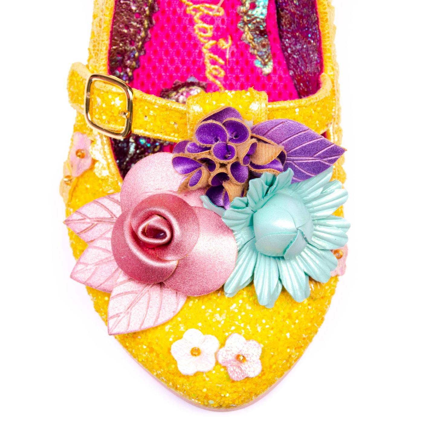 Irregular choice hot sale shimmer gold