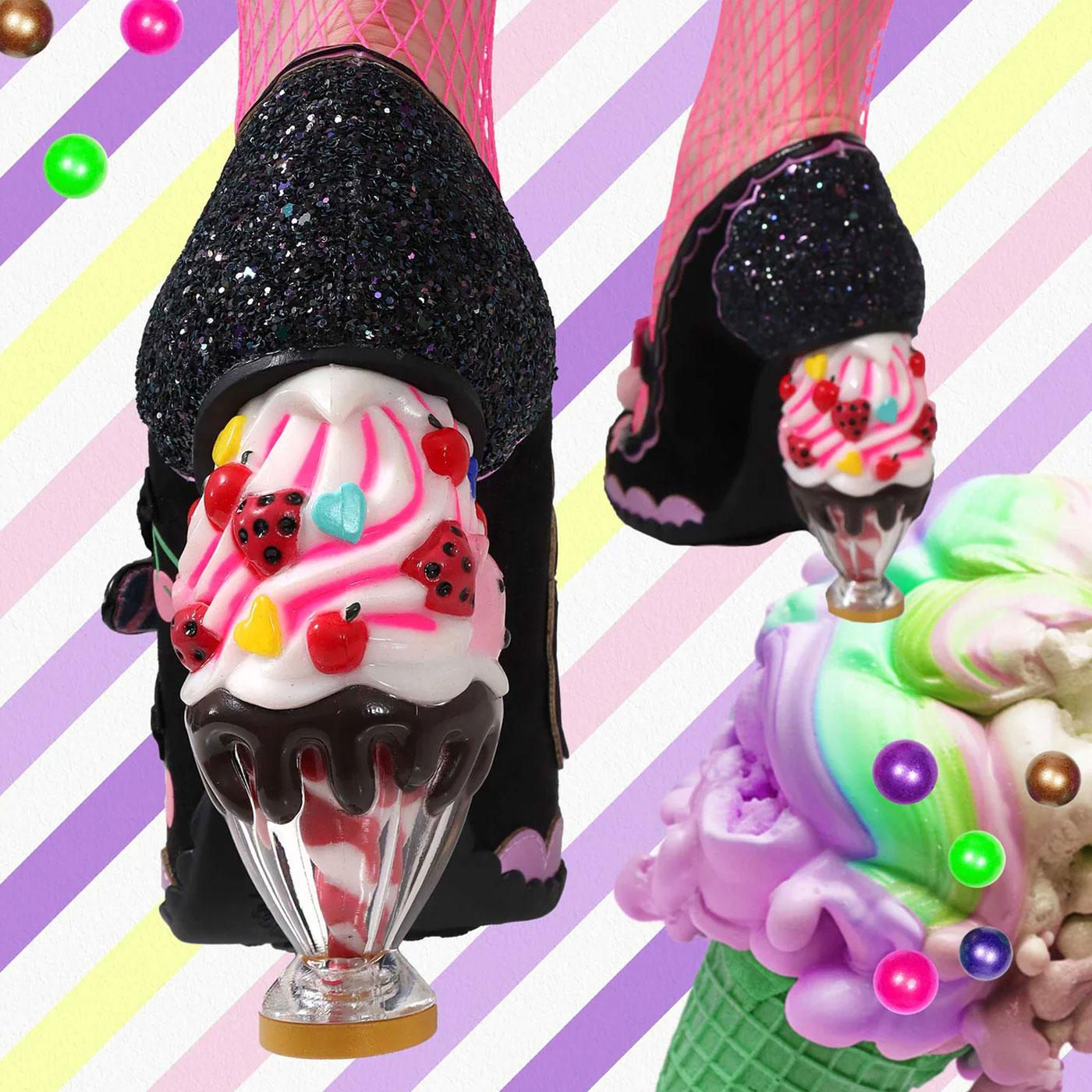 Ice cream cone heels deals