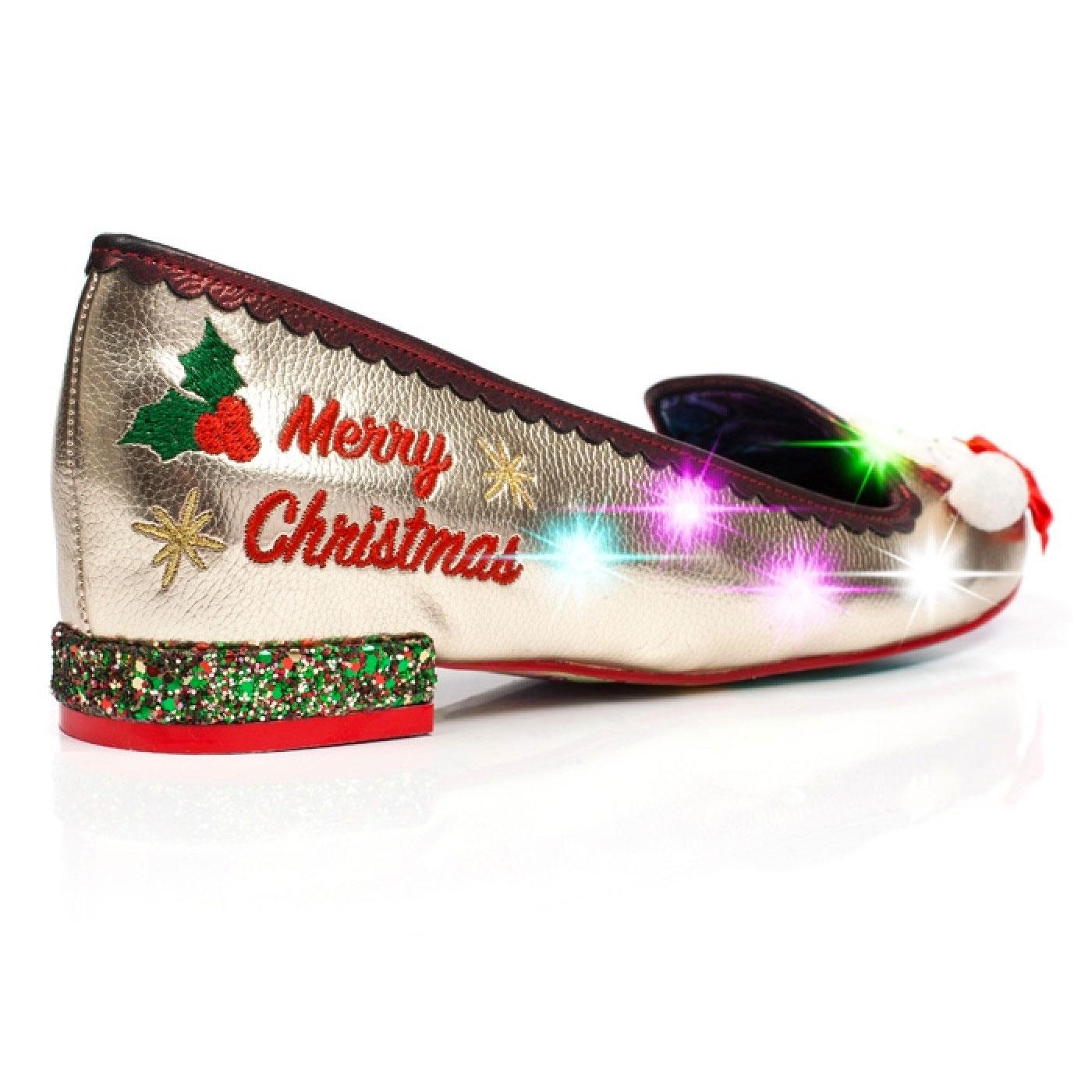 ladies christmas flats