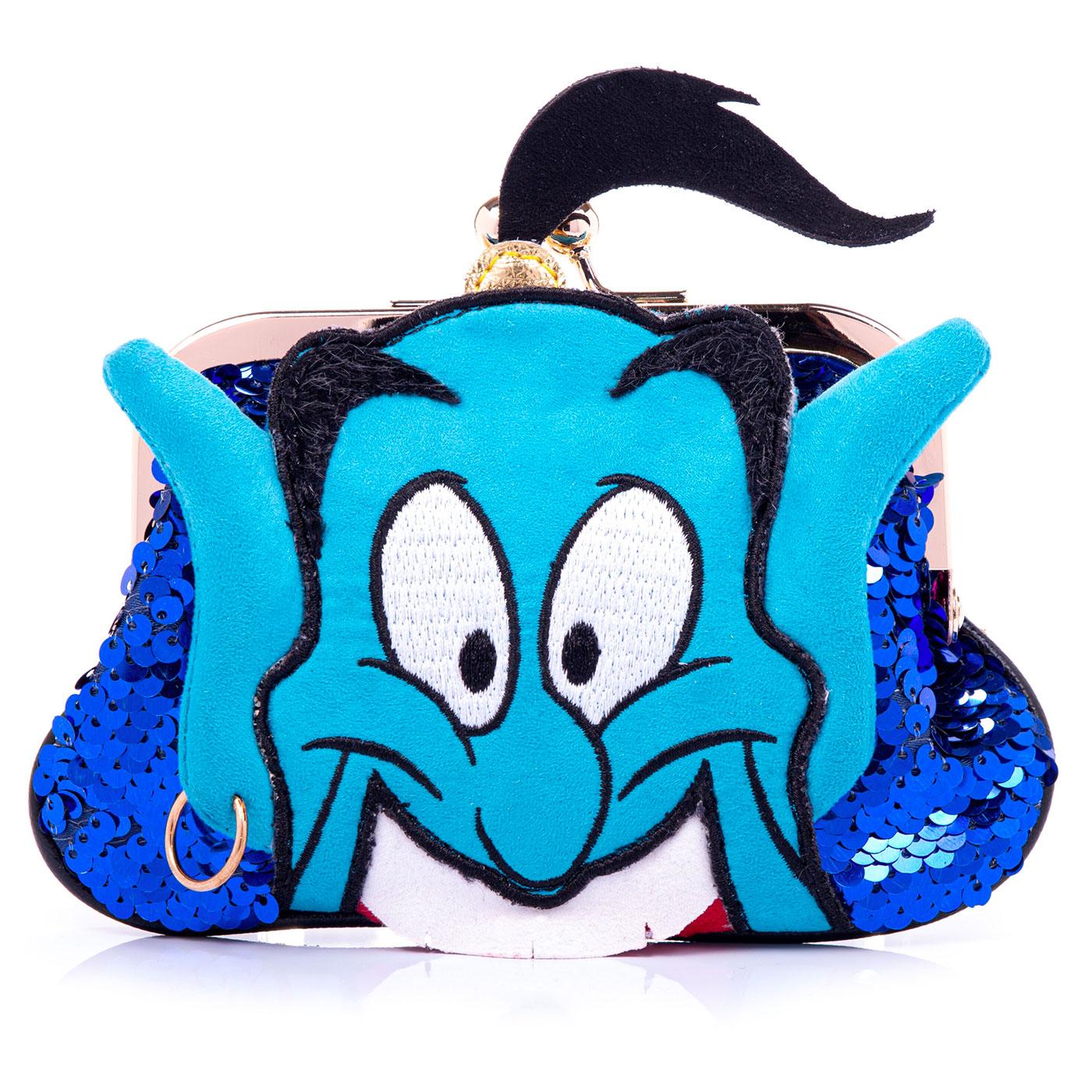 Genie IRREGULAR CHOICE Disney's Aladdin Face Purse