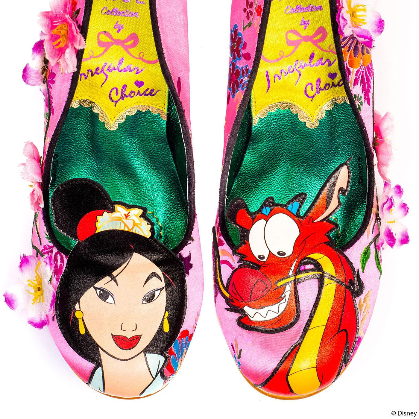 Mulan Disney Irregular Choice Mulan Irregular Choice Mulan Shoes