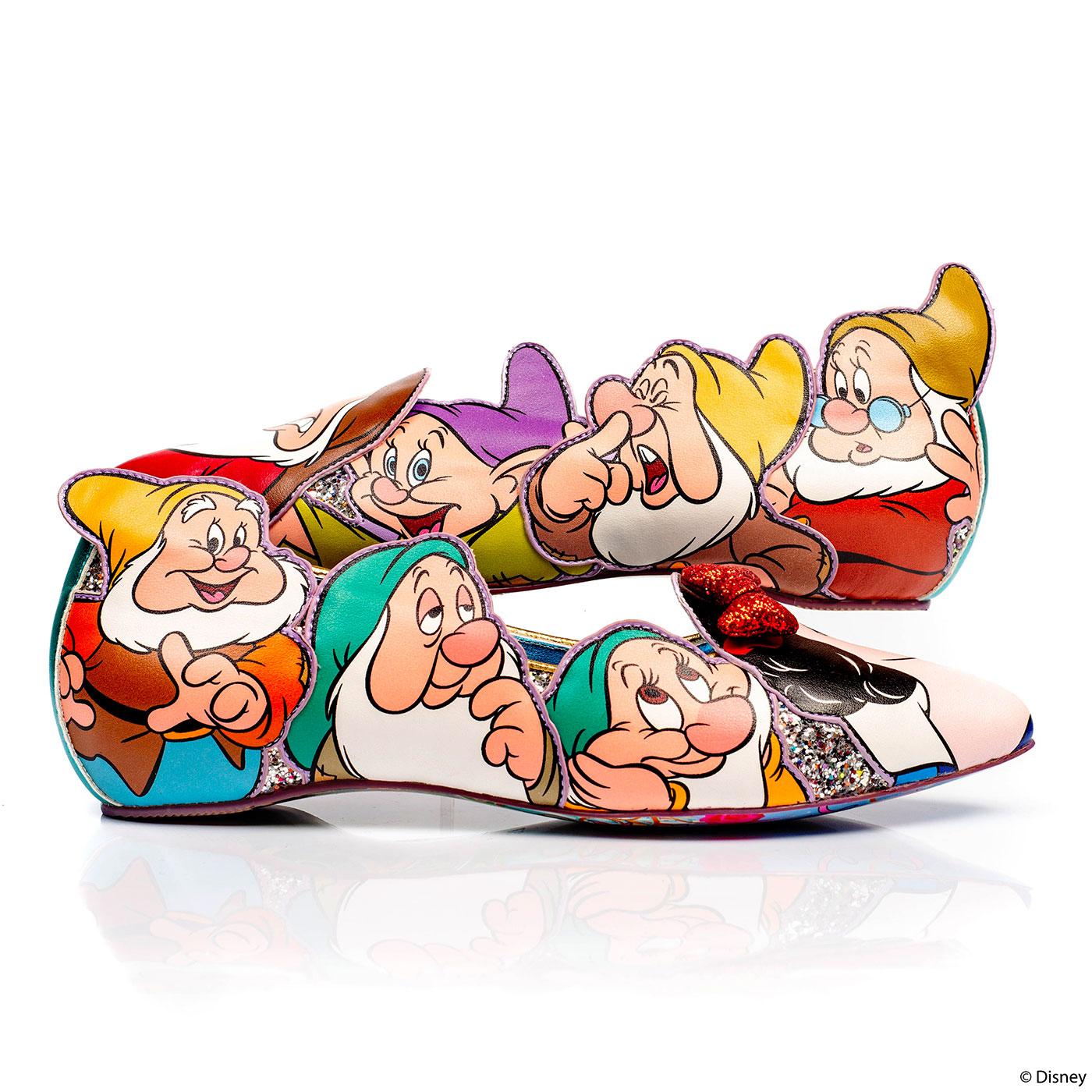 Irregular Choice Whistle While You Work Disney Flats