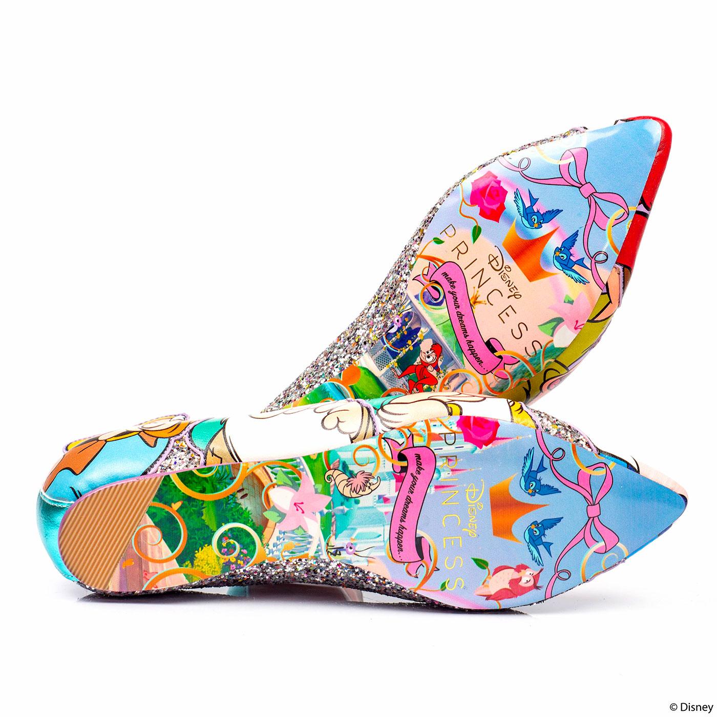 Irregular choice sale cinderella flats