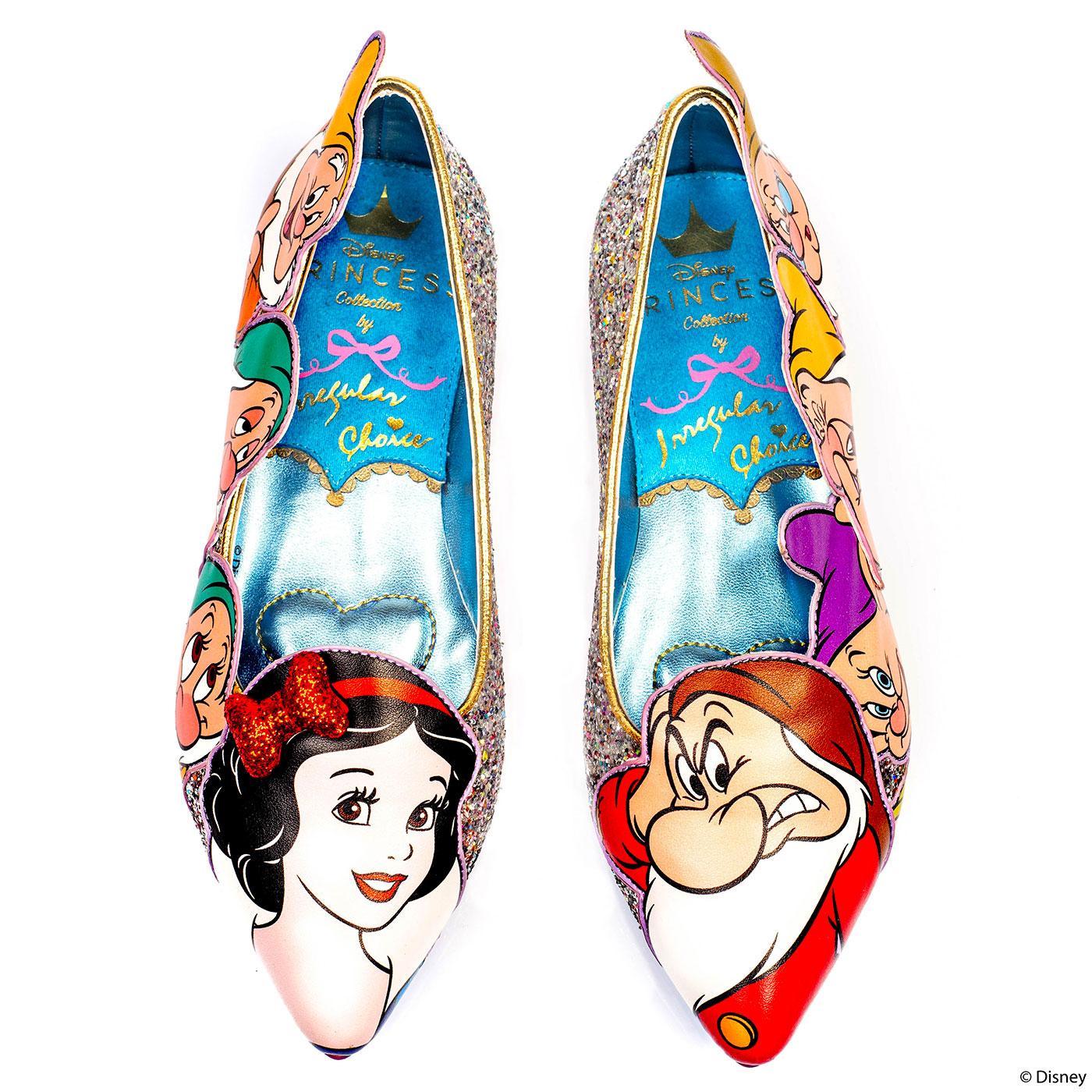 irregular choice snow white shoes