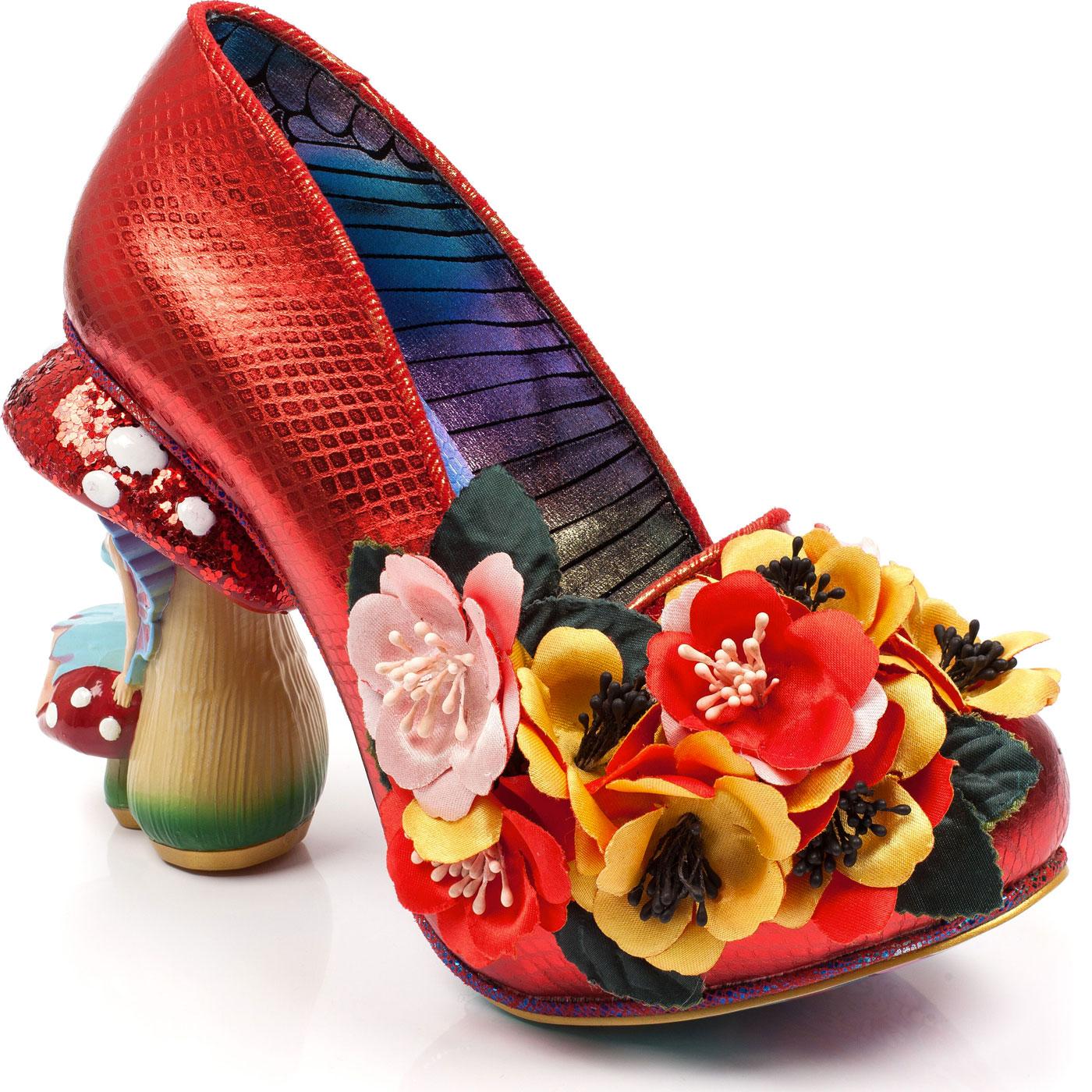 irregular choice flower shoes