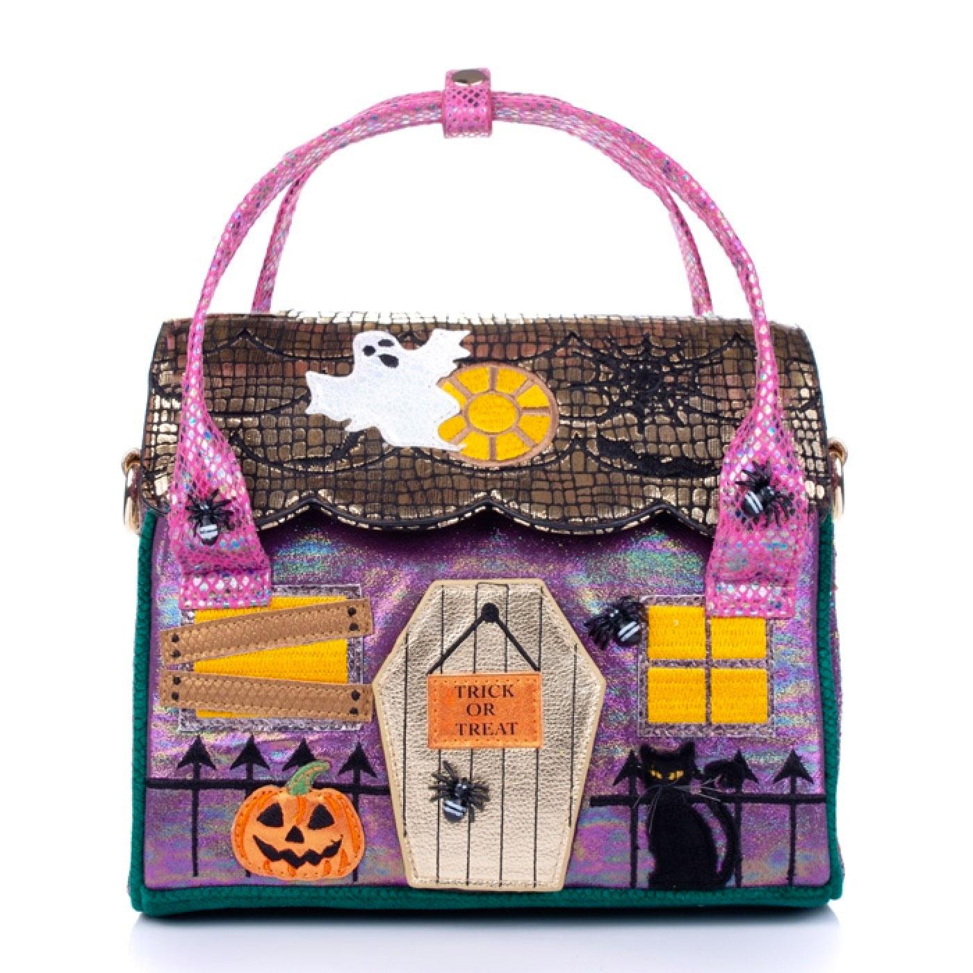 Ghost House IRREGULAR CHOICE Halloween handbag