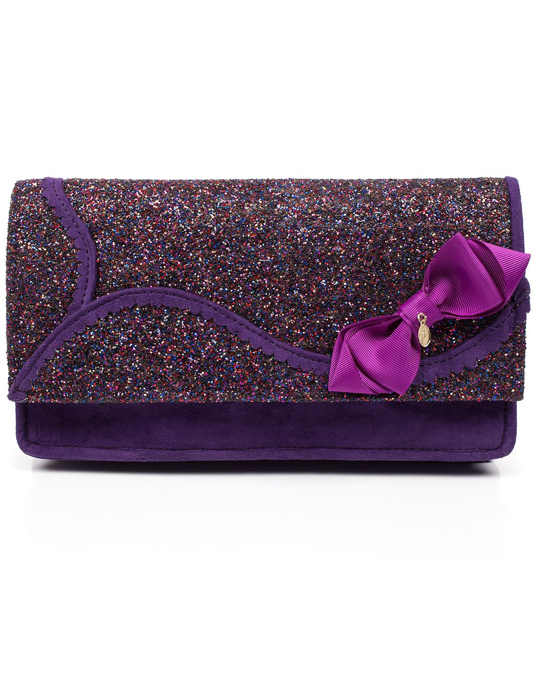 Kanjanka IRREGULAR CHOICE Glitter Clutch Handbag