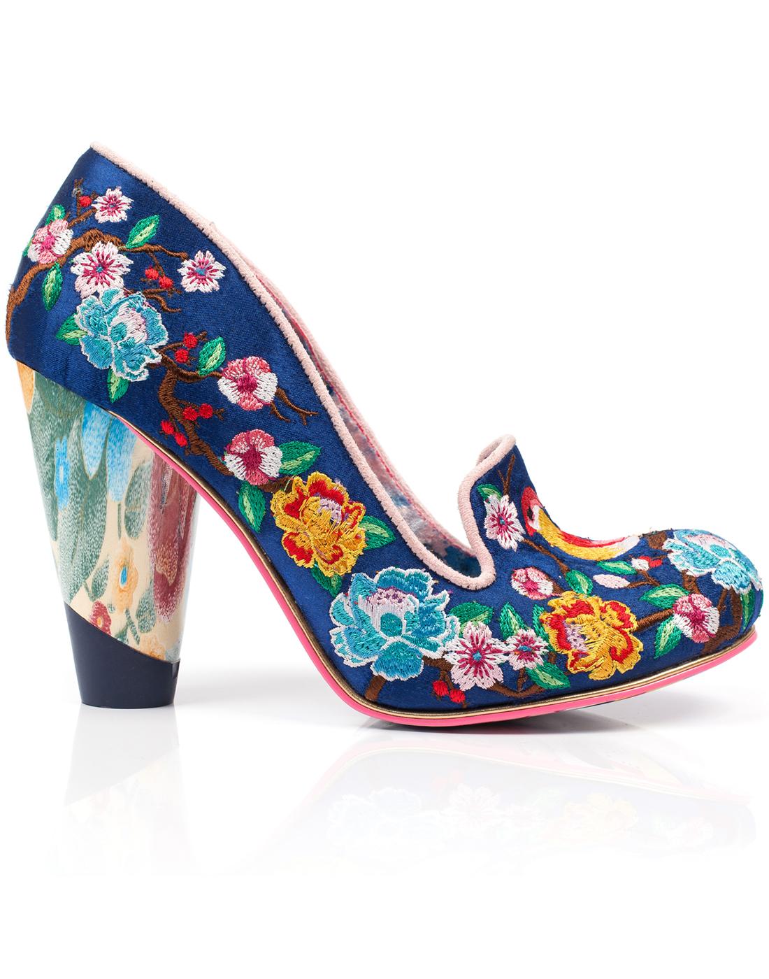 Irregular choice cheap glass heel