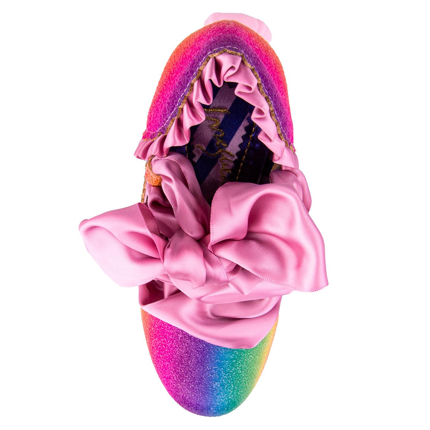 Happy Hippo IRREGULAR CHOICE Rainbow Character Heels