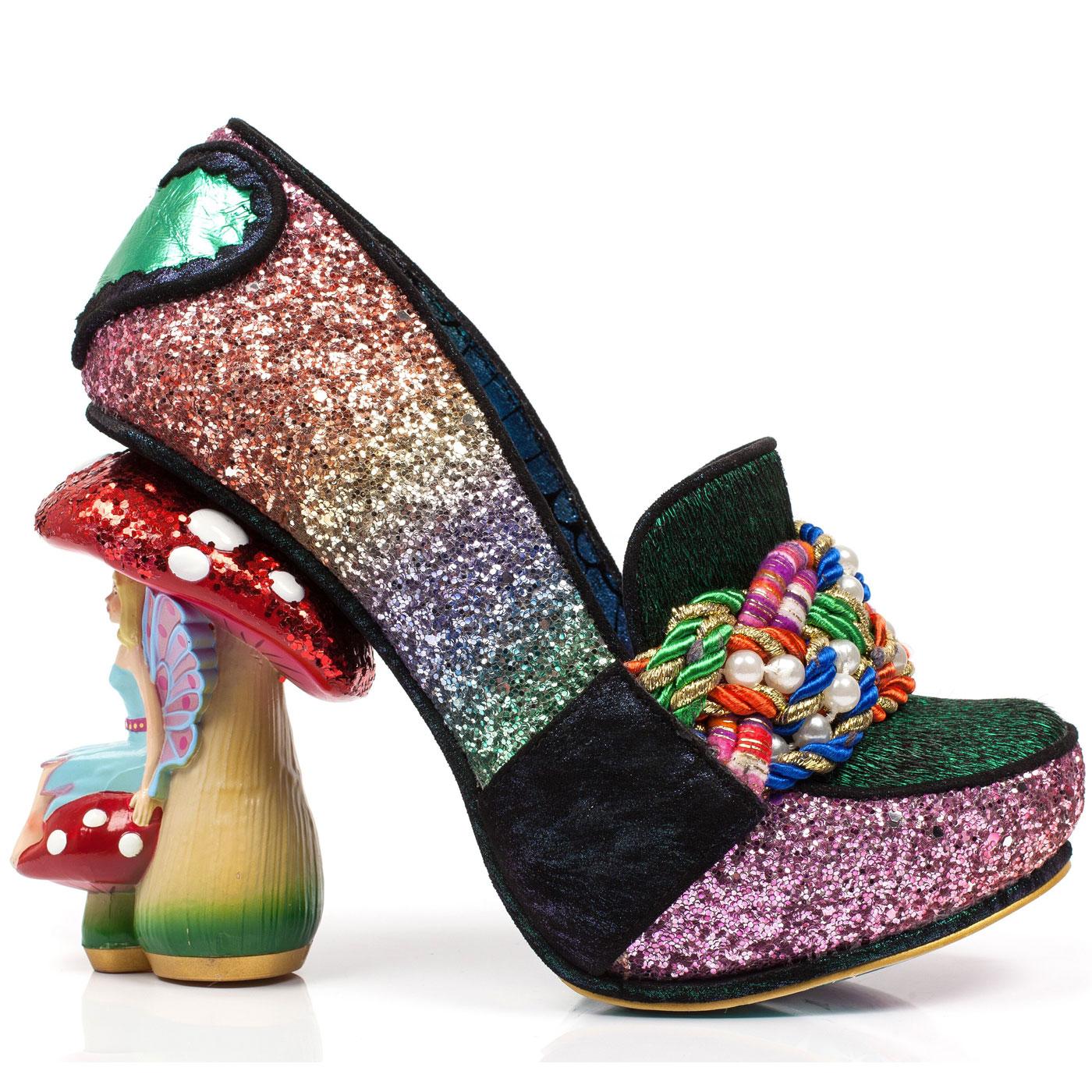 IRREGULAR CHOICE Hazel Corntree Rainbow Fairy Heels