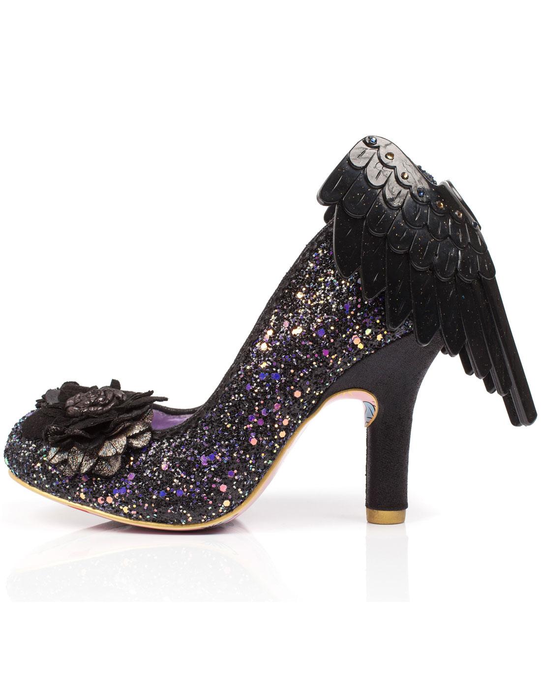 irregular choice black heels