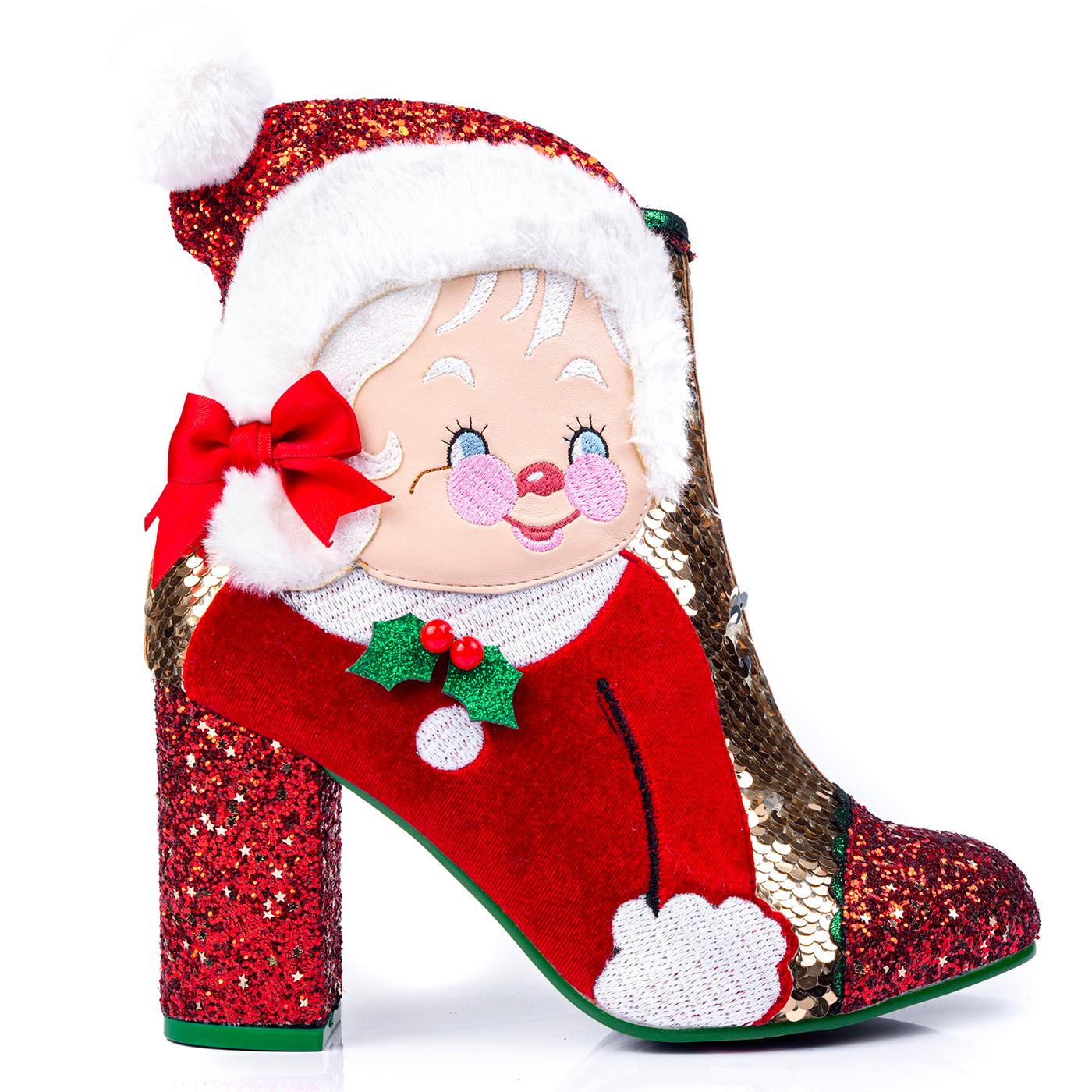 IRREGULAR CHOICE The Kringles Christmas Santa Boots