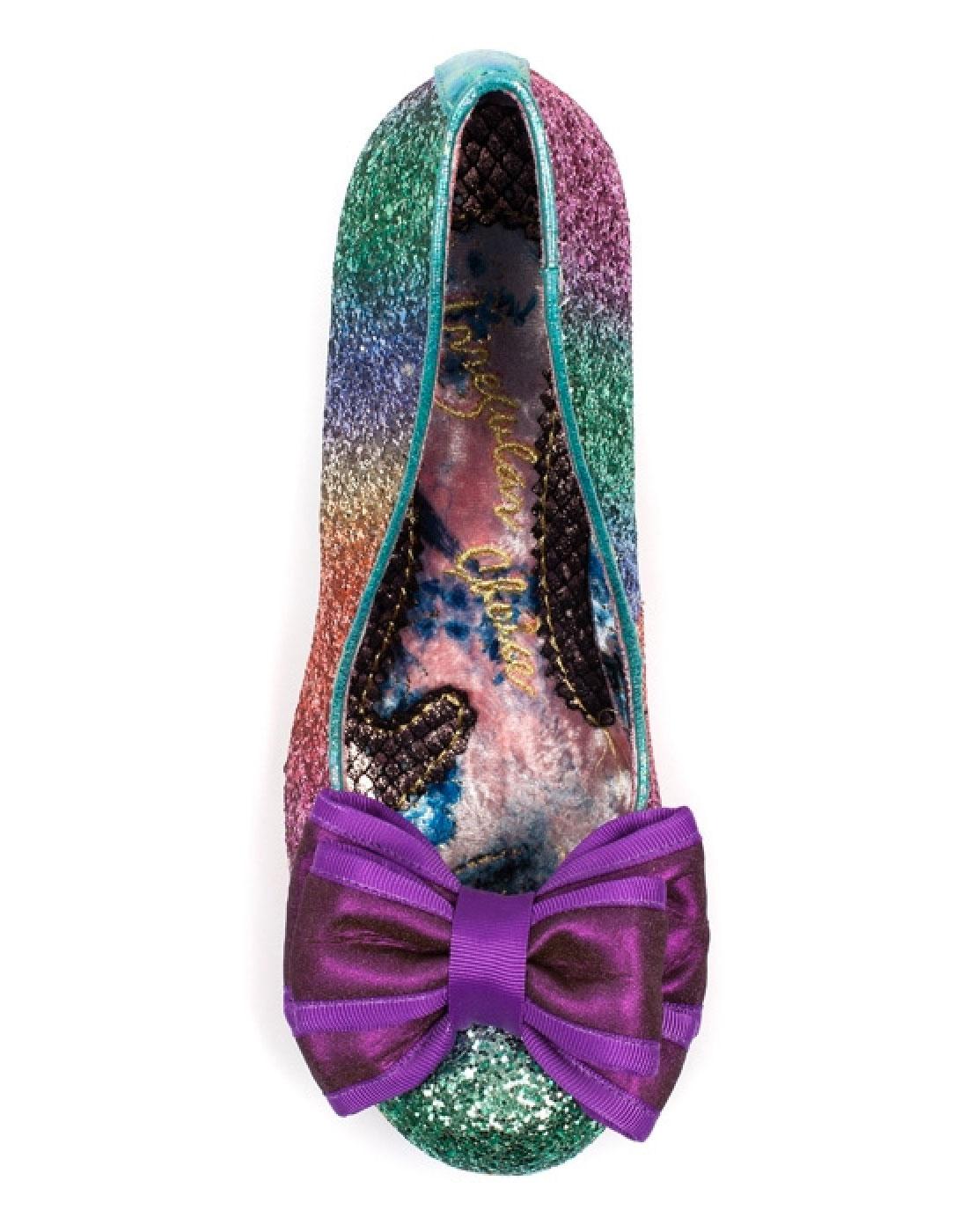 IRREGULAR CHOICE Lady Ban Joe Rainbow Ombre Heels