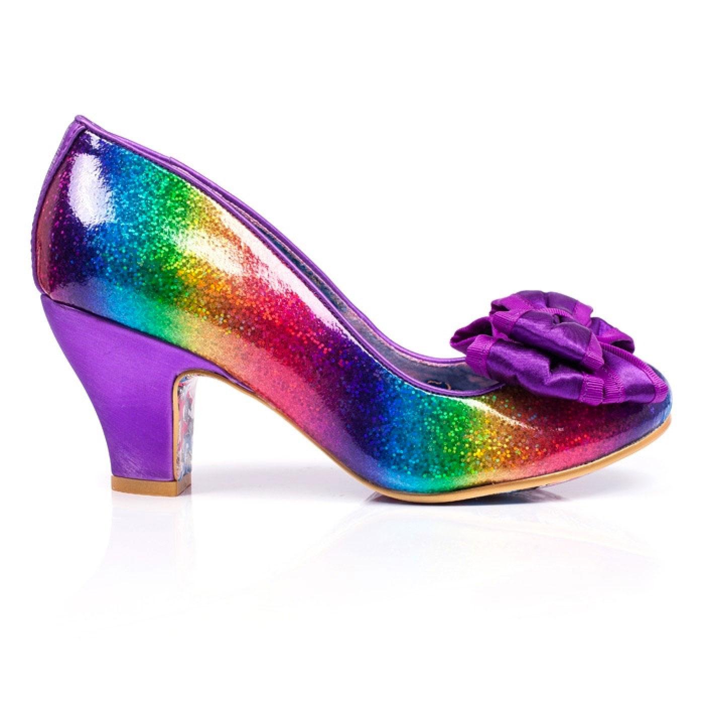 rainbow ladies shoes