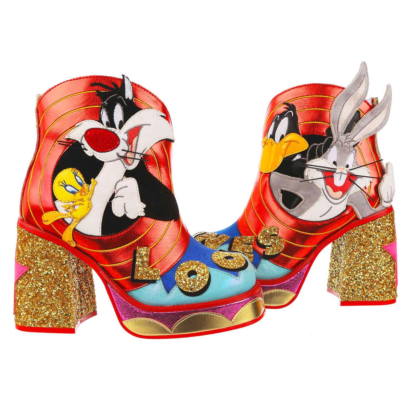 IC x LOONEY TUNES That's All Folks! Platform Boots
